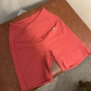 Gymshark pink compression shorts XS